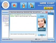 Multiuser Live Chat Software screenshot